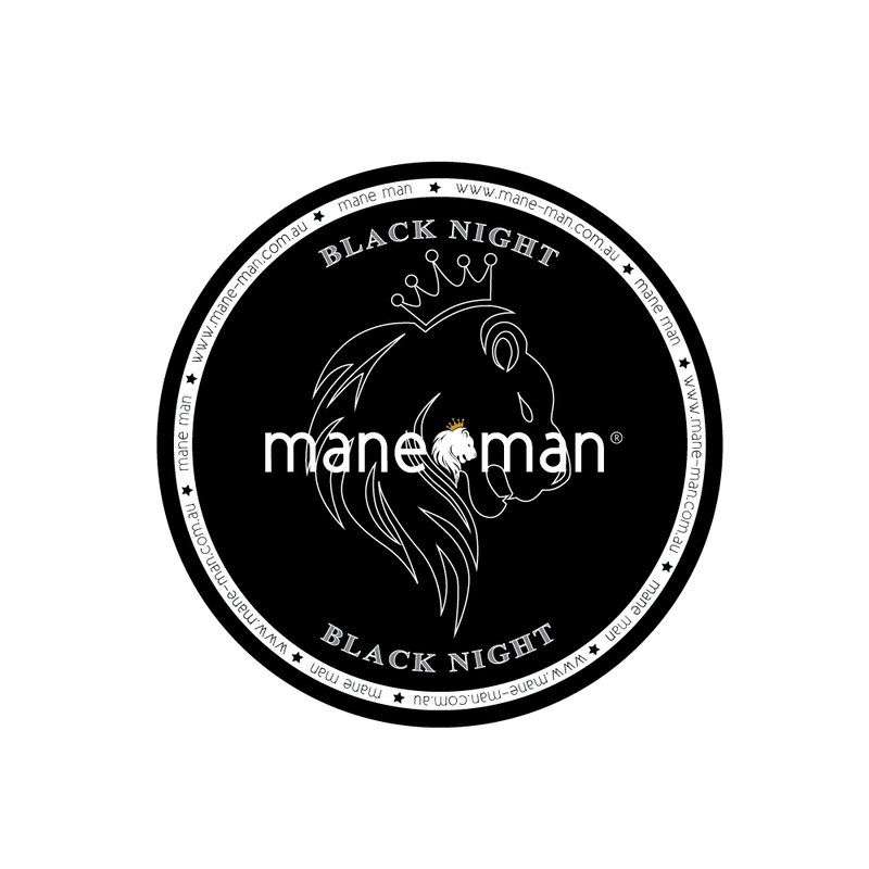 Black Night - Dark Style - mane man, matte paste,
