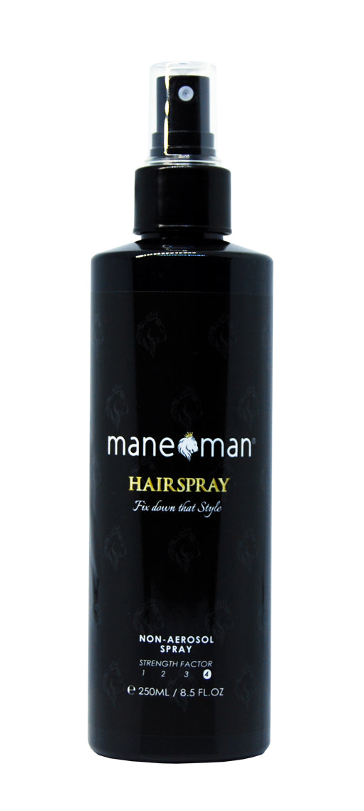 Hairspray - non-aerosol spray - mane man, matte paste, 